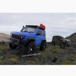 RGT 136100 V3 1/10 4WD 4WD realistic climbing car RC off-road vehicle blue-2