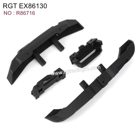 RGT EX86130 Parts F/R Bumper+Bumper Mount R86716