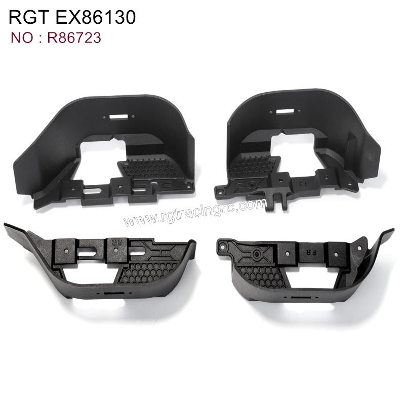 RGT EX86130 Runner Pro Parts Baffle A(L/R)(F/R) R86723