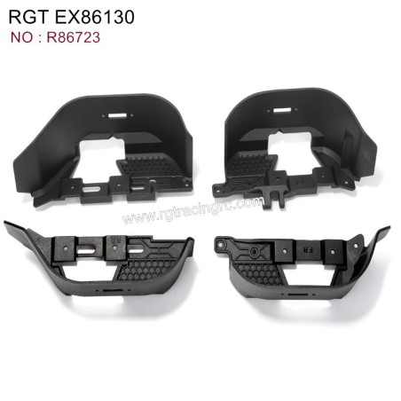 RGT EX86130 Runner Pro Parts Baffle A(L/R)(F/R) R86723