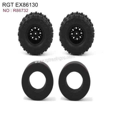RGT EX86130 Original Parts Tire W Foam R86732