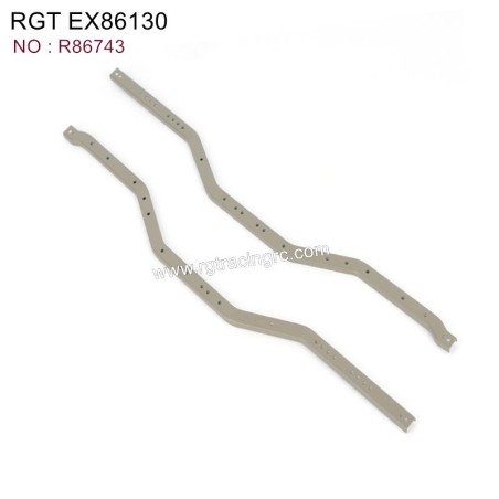 RGT EX86130 Original Parts stainless steel Chassis Rails R86743