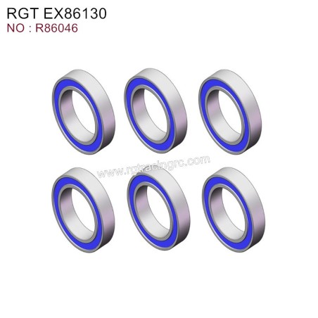 RGT EX86130 Parts Ball Bearing 10X15X4 (Iron Cover) R86046