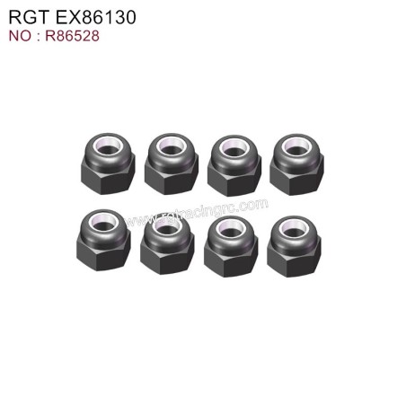 RGT EX86130 Original Parts Nylon Nut M2.5 R86528
