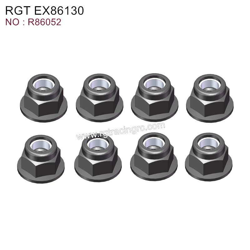 RGT EX86130 Original Parts Flange M4 Lock Nut R86052