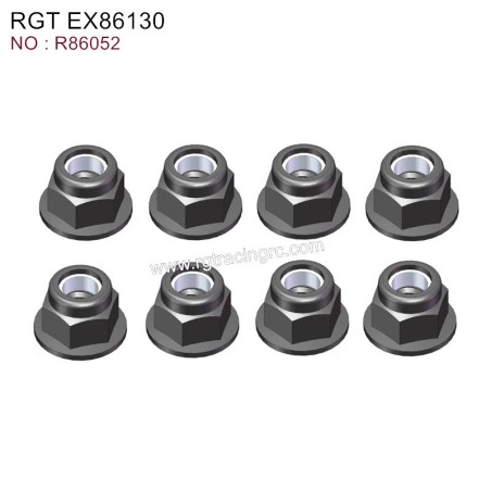RGT EX86130 Original Parts Flange M4 Lock Nut R86052