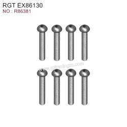 RGT EX86130 Original Parts Button Head 2.5X8 R86381