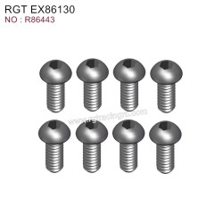 RGT EX86130 Original Parts Button Head 3X4 R86443