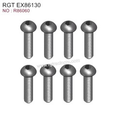RGT EX86130 Original Parts Button Head 3X10 R86060