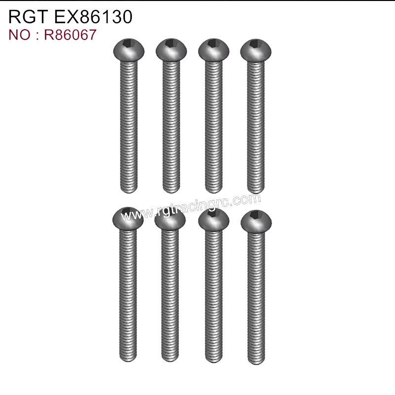 RGT EX86130 Original Parts Button Head 3X28 R86067