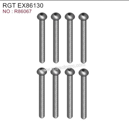RGT EX86130 Original Parts Button Head 3X28 R86067