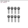 RGT EX86130 Original Parts Cap Head 2X5(Black) R86707
