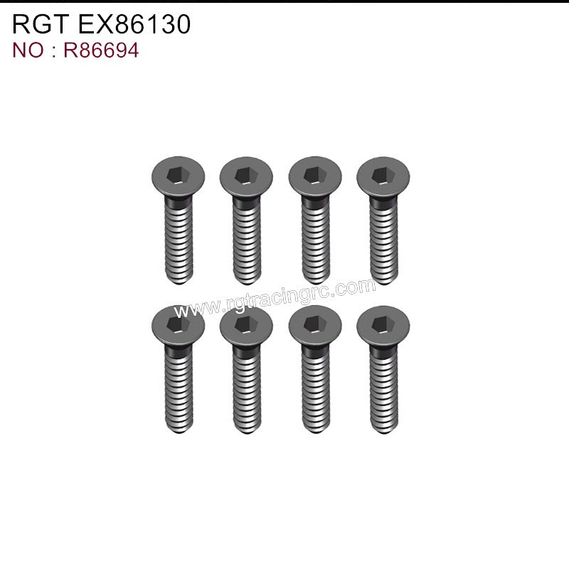 RGT EX86130 Original Parts Flat Head 2X8 R86694