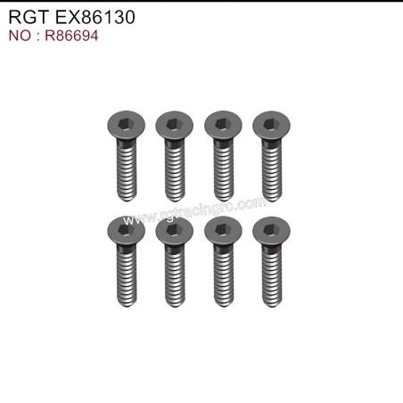 RGT EX86130 Original Parts Flat Head 2X8 R86694