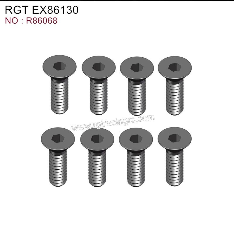 RGT EX86130 Original Parts Flat Head 3X8 R86068