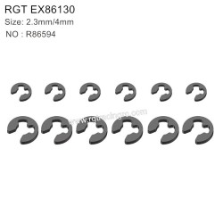 RGT EX86130 Original Parts E-Clips 2.3mm 4mm R86594