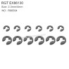 RGT EX86130 Original Parts E-Clips 2.3mm 4mm R86594