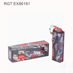 RGT EX86181 Original Parts German 2S 7200mAh (default T head)