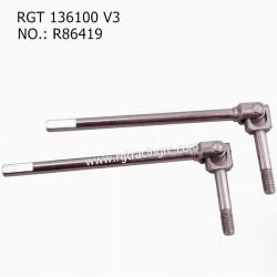 RGT 136100 V3 Original Parts Front axle shaft CVD Silver R86419