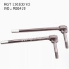 RGT 136100 V3 Original Parts Front axle shaft CVD Silver R86419