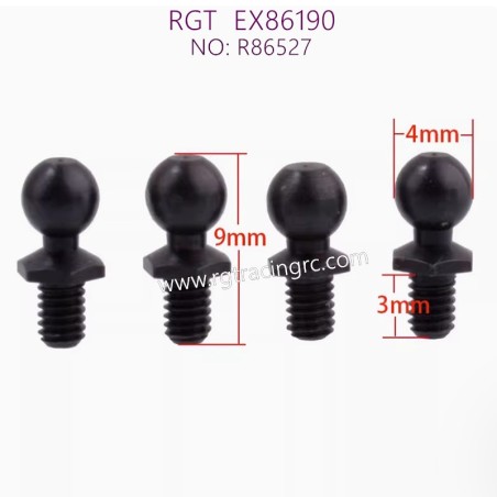R86527 Servo arm ball head replacement RGT EX86190 Climbing Car Original Parts