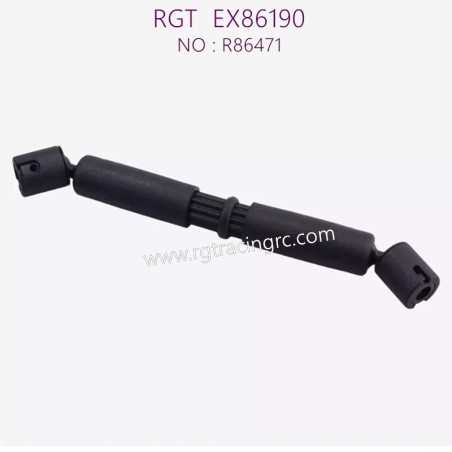 R86471 Front Middle Drive Shaft for RGT EX86190 Rock Crawler Upgrade Parts